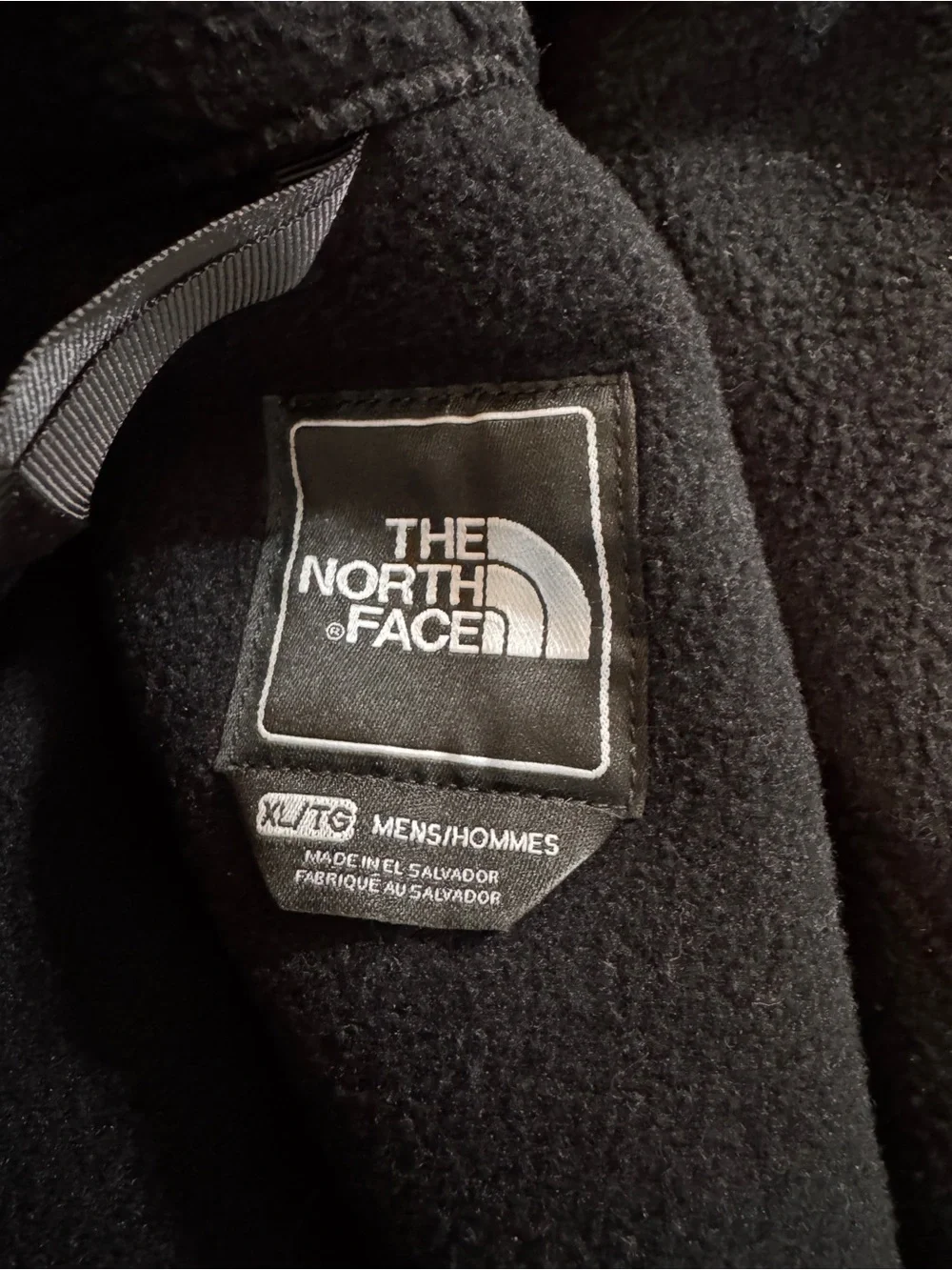 The North Face Denali Men’s Black Fleece Jacket XL